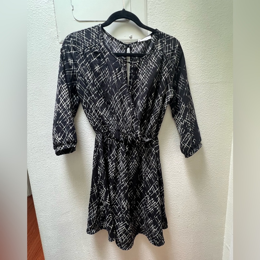 Women’s Lush Black White Dress Size Small